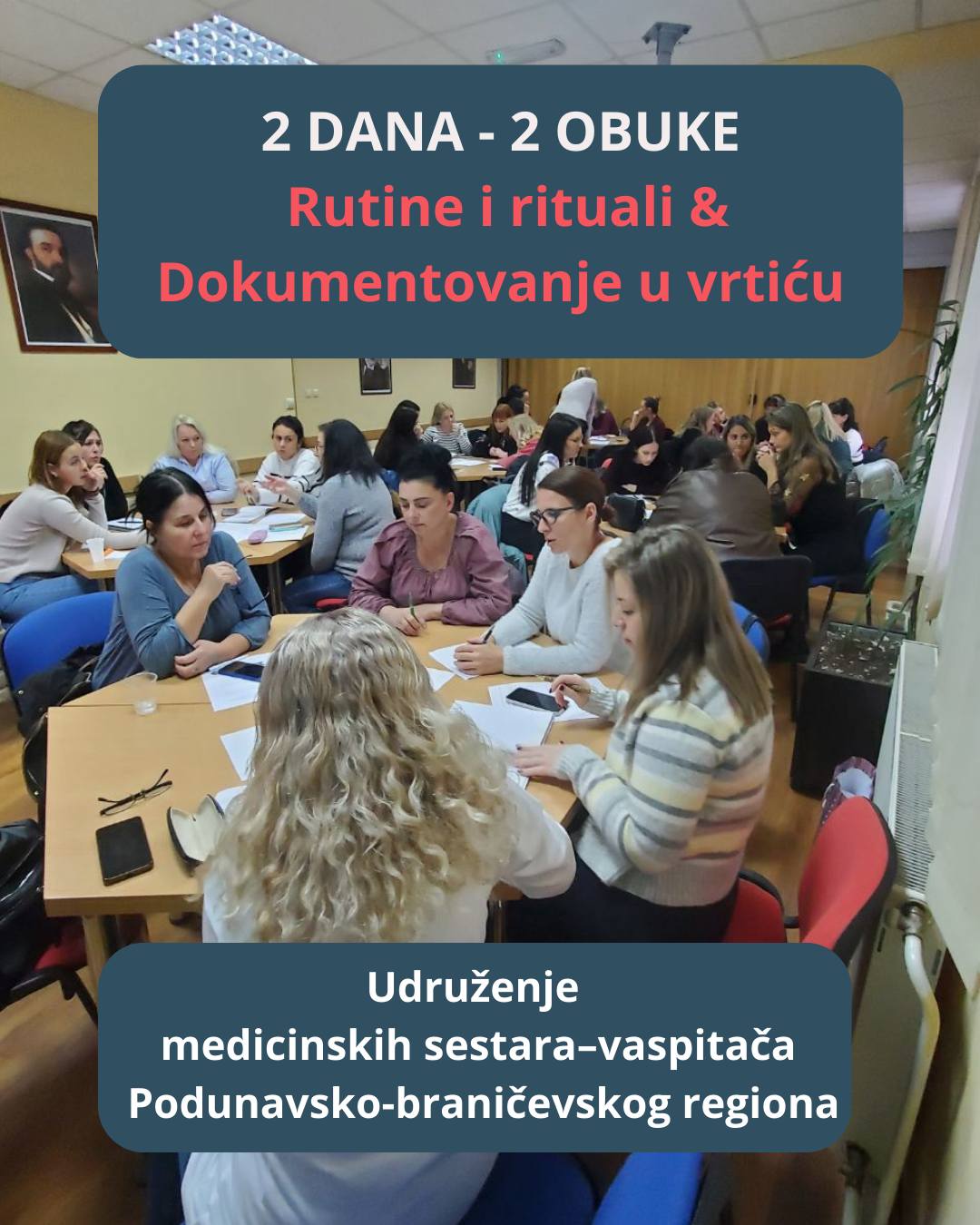 Удружење Мали кораци одржало је прошлог викенда две обуке